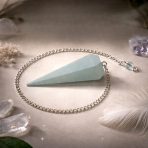 Selenite Crystal Dowsing Pendulum
