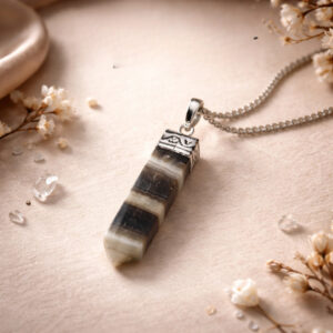 Zebra Jasper Pencil Pendant