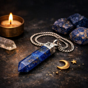 Lapis Lazuli Pencil Pendant
