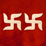Shriparni Wooden Swastik (Pair)