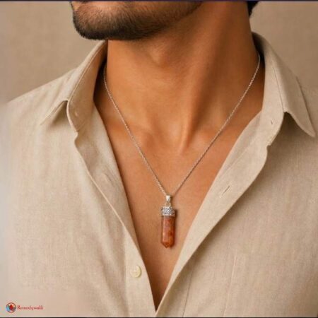 Red Aventurine Pencil Pendant