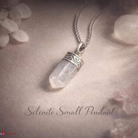 Selenite Small Pendant