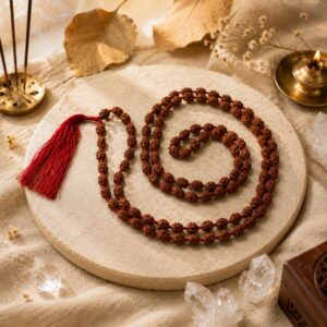 2 Mukhi Rudraksha Mala / Two Face Rudraksha Mala with Certificate