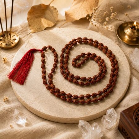 2 Mukhi Rudraksha Mala / Two Face Rudraksha Mala with Certificate