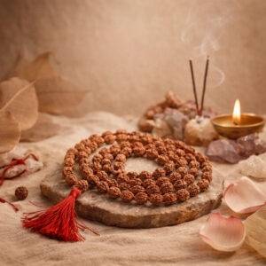 4 Mukhi Rudraksha Mala/ Four Face Rudraksha Mala with Certificate