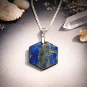 Lapis Lazuli David Star Shape Pendant