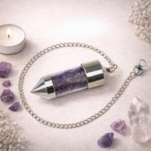 Amethyst Bottle Drowsing Pendulum