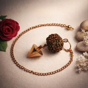 Rudraksha Bronze Pendulum