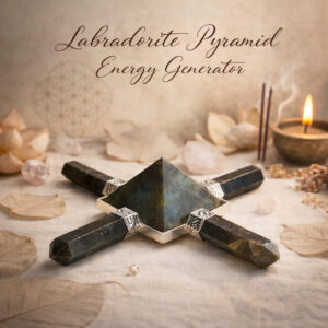 Labradorite Pyramid Energy Generator
