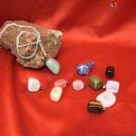 Natural Tumble Stone Pendant Set of 12