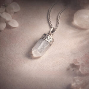 Selenite Small Pendant