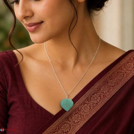 Amazonite Heart Shape Pendant