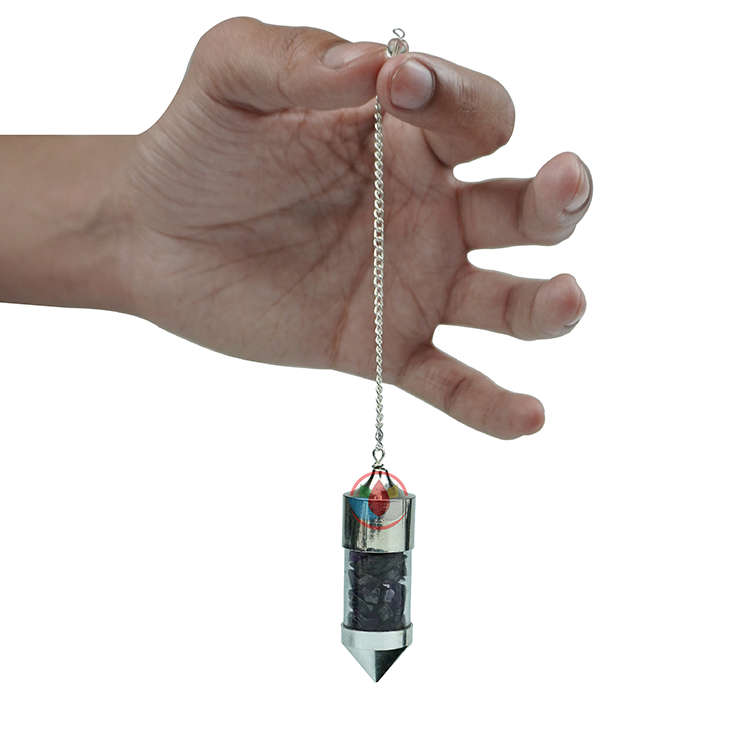 Amethyst Bottle Drowsing Pendulum 1