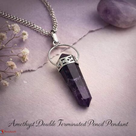 Amethyst Double Terminated Pendant