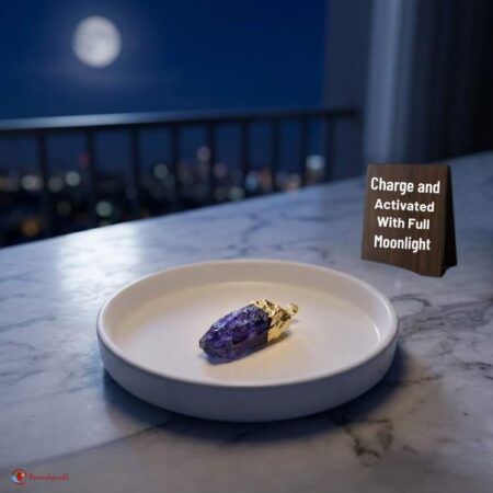 Amethyst Raw Stone Pendant