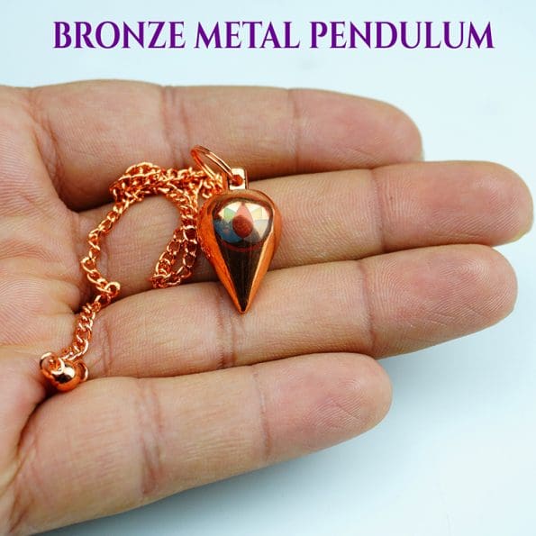 Energized Bronze Drop Pendulum