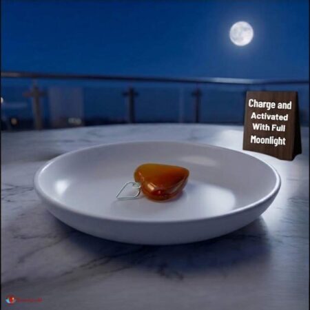 Carnelian Heart Shape Pendant