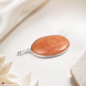Carnelian Oval Shape Pendant