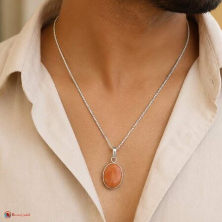 Carnelian Oval Shape Pendant