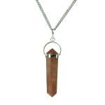 Cherry Quartz Double Terminated Pendant