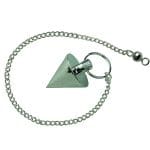 Energized Silver Cone Shape Metal Pendulum