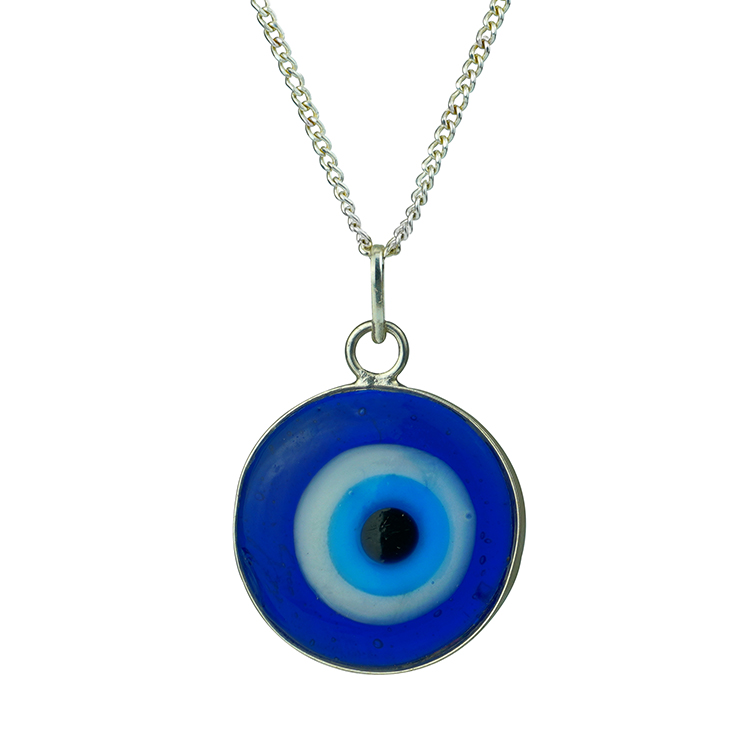 TFC Evil Eye Gold Plated Pendant Necklace