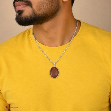 Red Aventurine Oval Shape Pendant