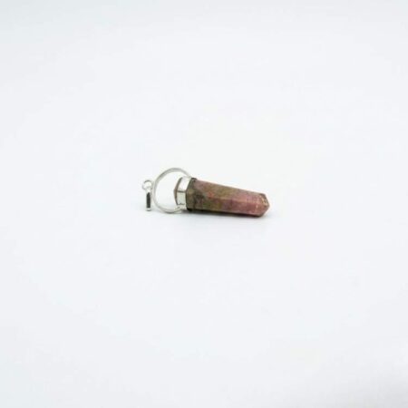 Rhodonite Double Terminated Pendant