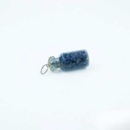 Sodalite Chip Stone Bottle Pendant