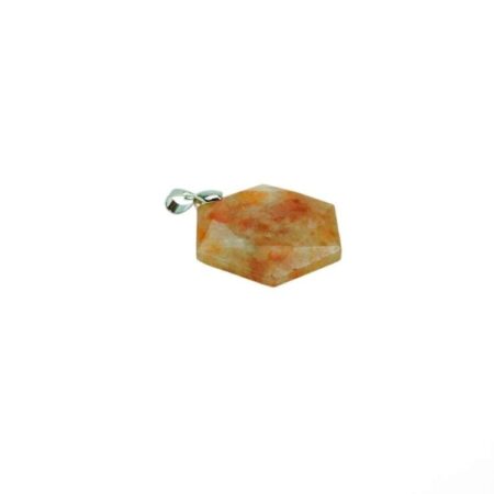 Sunstone David Star Shape Pendant