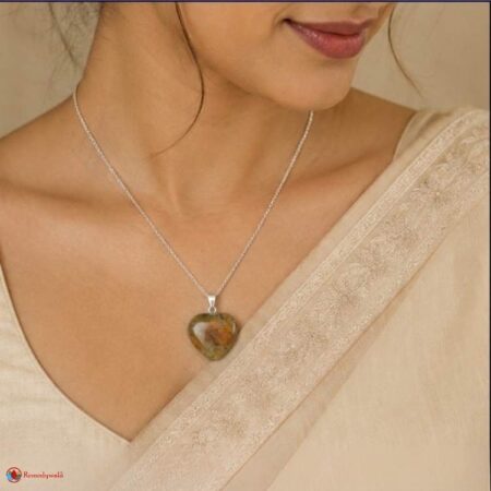 Sunstone Heart Shape Pendant
