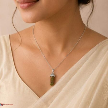 Unakite Double Terminated Pendant