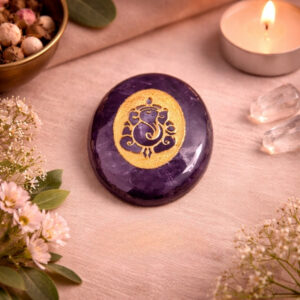 Amethyst Ganesha Coin
