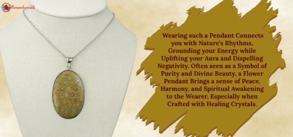 Flower Designed Pendant