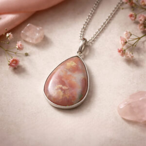 Pink Opal Pendant
