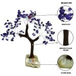 Amethyst Tree 150 Beads Rough Stone Base