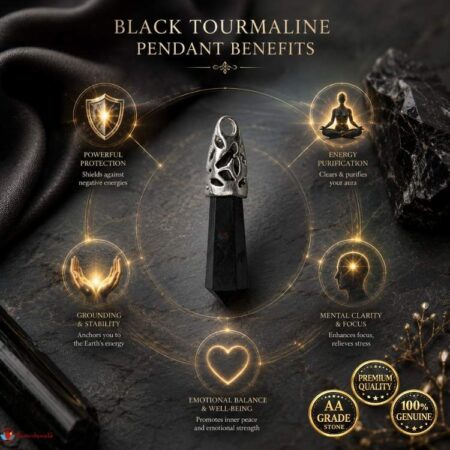 Black Tourmaline Pendant