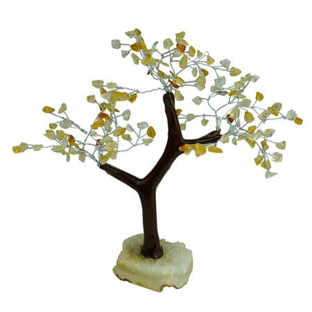 Citrine Tree 150 Beads Rough Stone Base