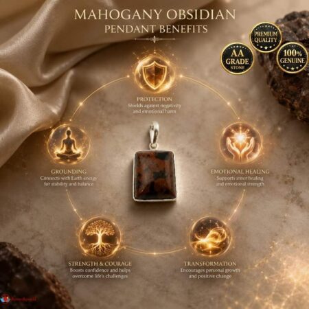Mahogany Obsidian Pendant