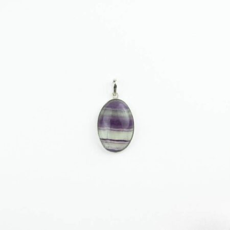 Multicolor Fluorite Pendant