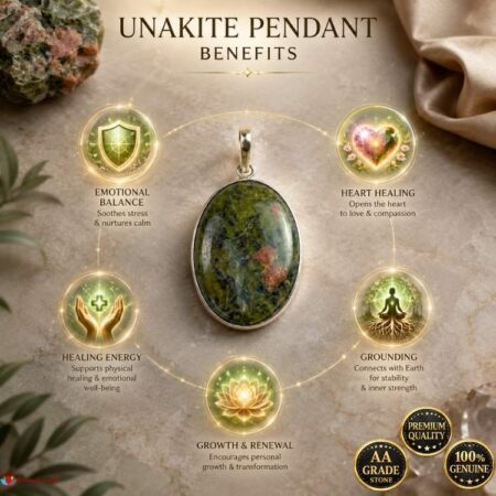 Unakite Pendant