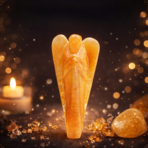 Orange Citrine Angel (3 Inch)