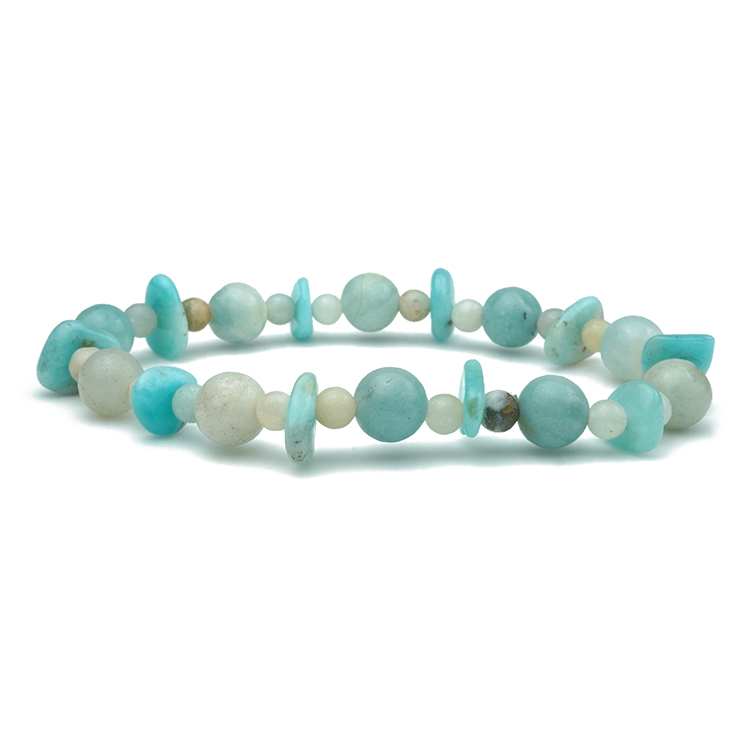 Amazonite Chip Stretch** | The Bead N Crystal & Enclave Gems