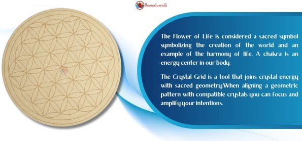 Flower of Life Plate (10 Inch Approx)