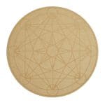 Sacred Geometry Metatron's Crystal Grid Plate (10 Inch Approx)