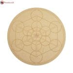 Metatron’s Cube Crystal Grid Plate