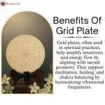 Metatron’s Cube Crystal Grid Plate