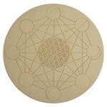 Moon Phases Tetrahedron Flower Of Life (12 Inch)