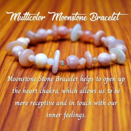 Multicolor Moonstone Wati Bracelet – Remedywala