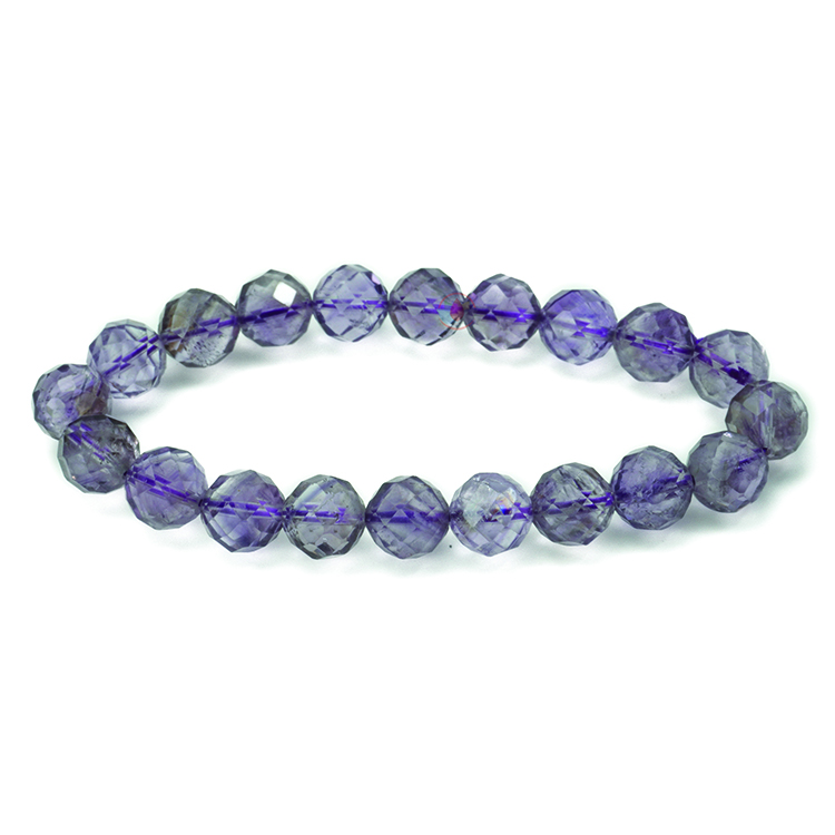 Amethyst Natural Gemstone Silver Bracelet – Silverhub Jewelry India